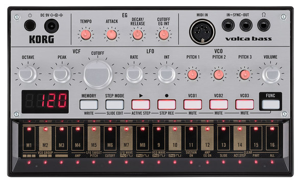 Korg Volca Bass Analogue Bass Machine 