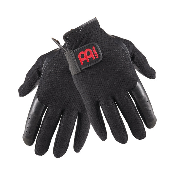 Meinl MDG-L Drummer Gloves, Black, Large 