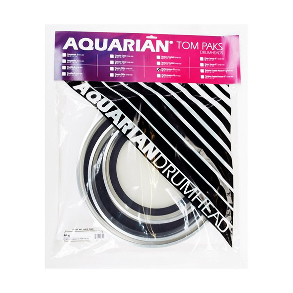 Aquarian EXPF-A Bonus Pack Performance II (10, 12, 14 inch & TC14) Drum Heads 