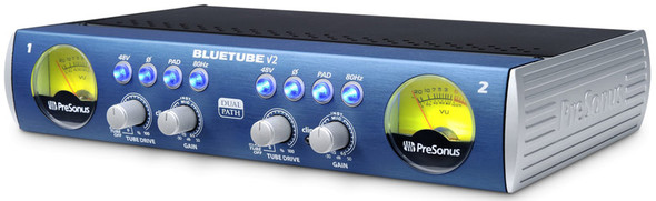 PreSonus BlueTube DP V2 Dual Channel Tube Mic/Instrument Preamp  