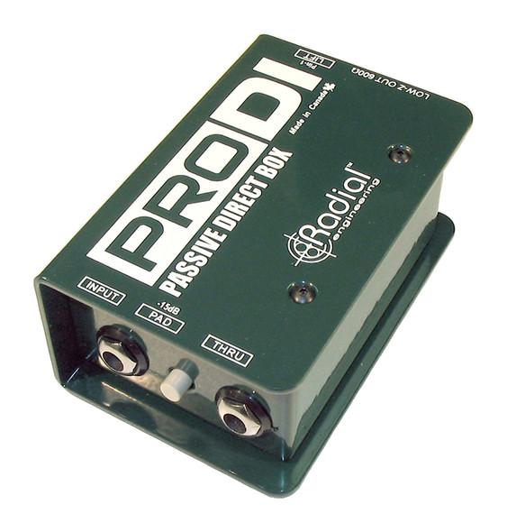 Radial JDI Passive direct box - mono - Absolute Music