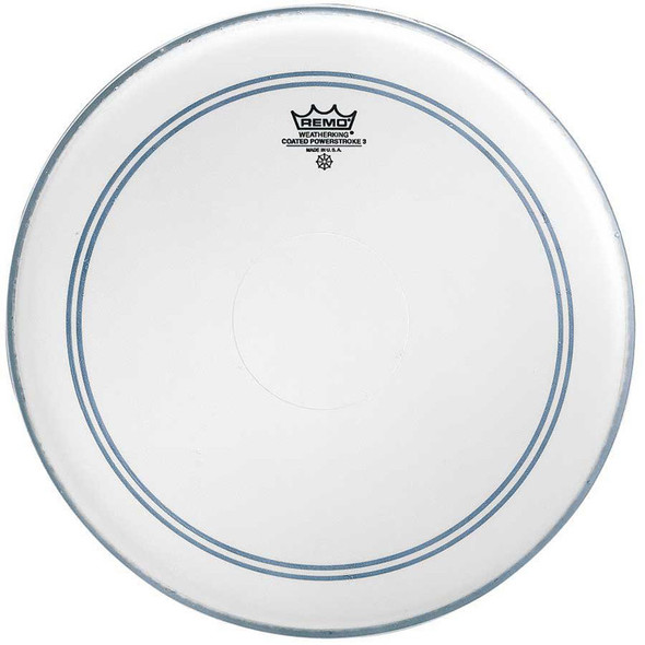 Remo P3-1122-C2 Powerstroke 3 22 Inch Coated Bass Drum Head  