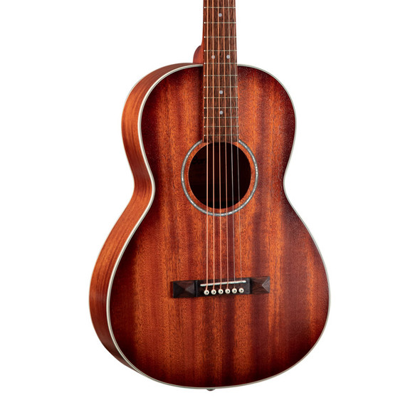 Cort AP550M Parlor Acoustic Guitar, Mahogany Open Pore  