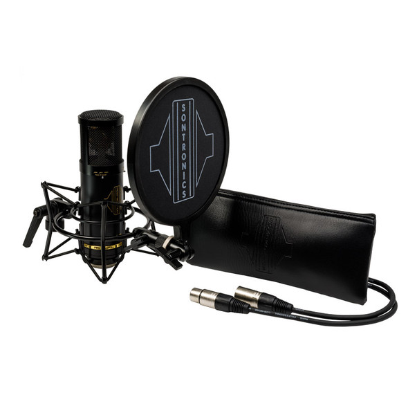 Sontronics STC-3X Pack Condenser Microphone with Accessories, Black 