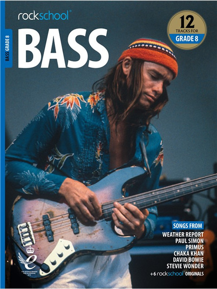 Rockschool: Bass Grade 8 2018 (Book/Audio) 