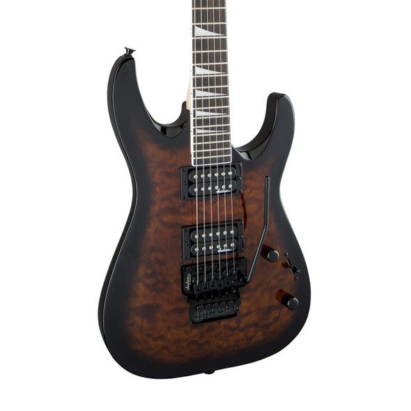 Jackson JS Series Dinky Arch Top JS32Q Electric Guitar, Dark Sunburst 