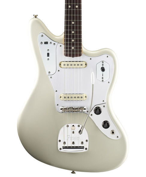 Fender Johnny Marr Jaguar, Olympic White, Rosewood Fingerboard  