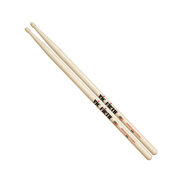 Vic Firth 55A Drumsticks, Wood Tip  
