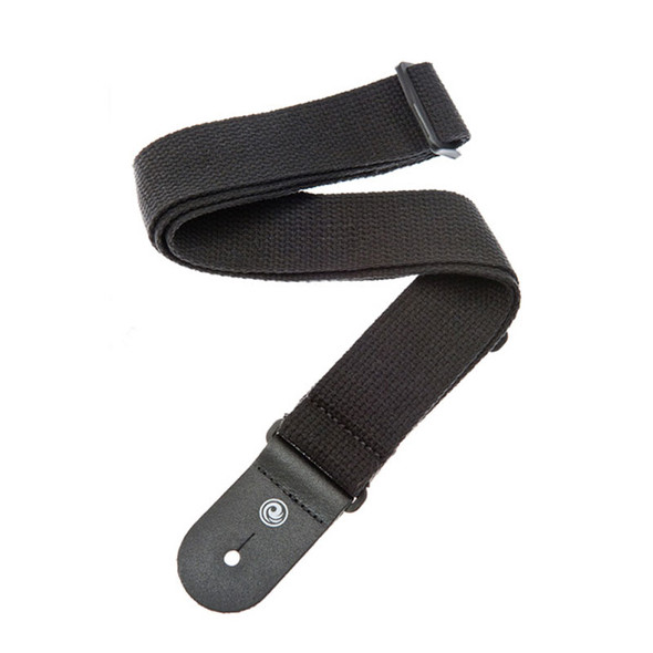 Planet Waves 50CT00 Cotton Guitar Strap, Black 