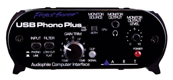 ART USB Phono Plus PS Preamp and Audio Interface 