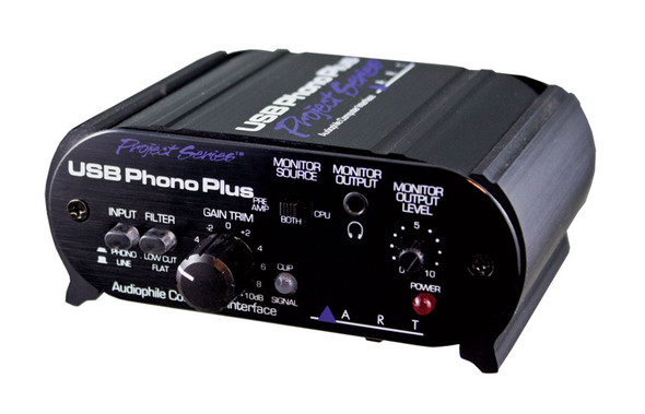 ART USB Phono Plus PS Preamp and Audio Interface 