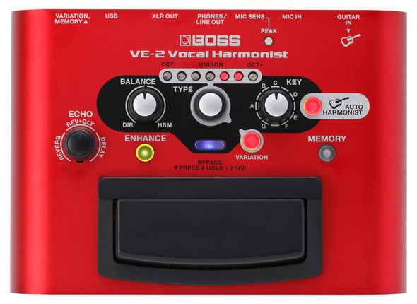 Boss VE-2 Vocal Harmonist Pedal 