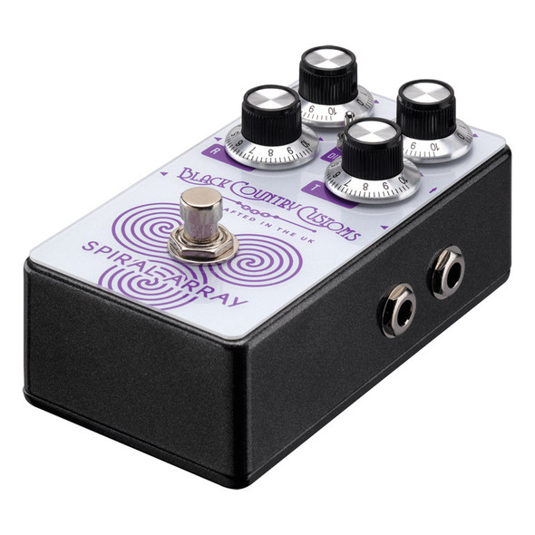 Black Country Customs by Laney Spiral Array Chorus Effects Pedal 