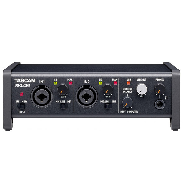 Tascam US-2x2HR USB-C High Resolution Audio Interface 