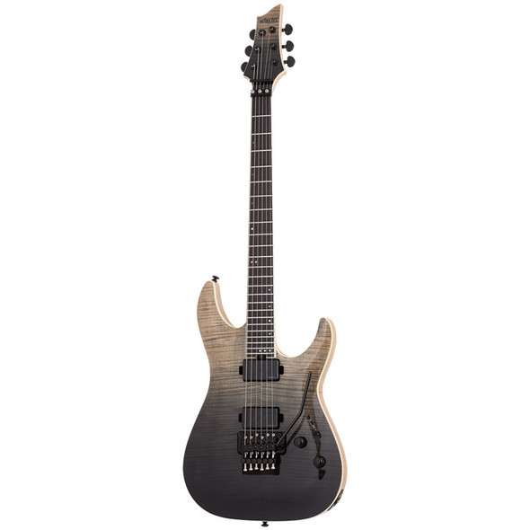 Schecter C-1 FR SLS Elite Electric Guitar,  Black Fade Burst 