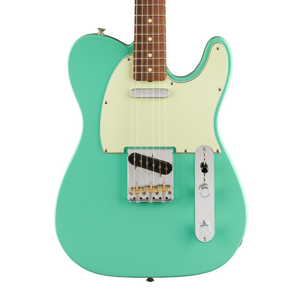 Fender Vintera 60s Telecaster Modified Electric Guitar, Sea Foam Green, Pau Ferro 