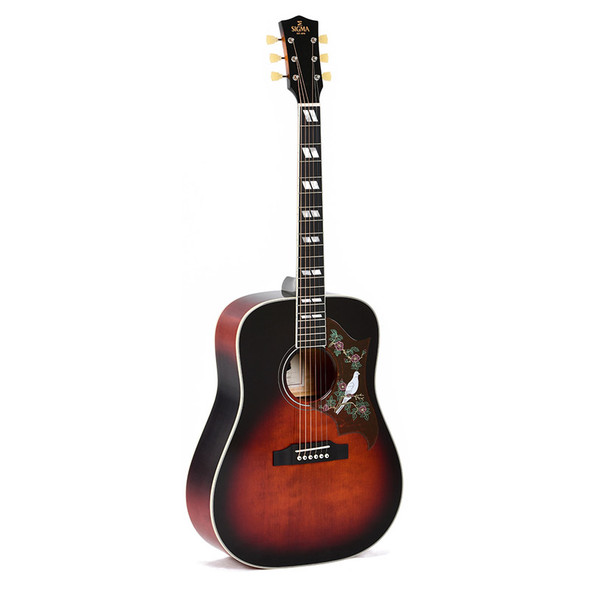 Sigma DA-SG7 Electro-Acoustic Guitar, Sunburst 