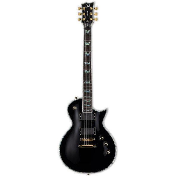 ESP LTD EC-1000 BLK Electric Guitar, Gloss Black 