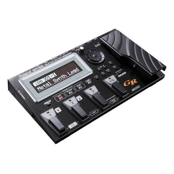 Roland GR-55S-BK Guitar Synth, Black (pickup not included