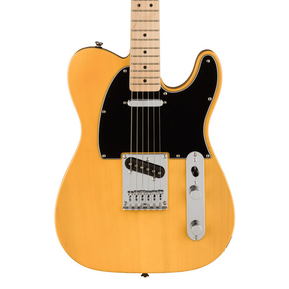 Fender Squier Affinity Series Telecaster Electric Guitar, Butterscotch Blonde, Maple 