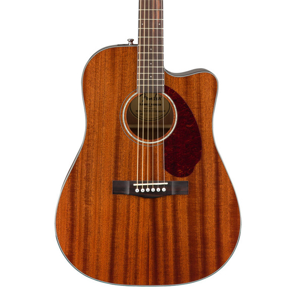 Fender CD-140SCE All-Mahogany Electro Acoustic Guitar, Natural 