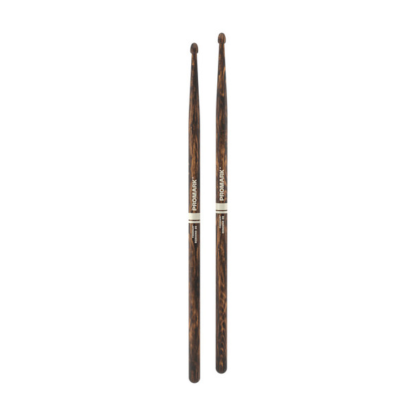 ProMark Rebound Firegrain 2B Hickory Drumsticks, Wood Tip 