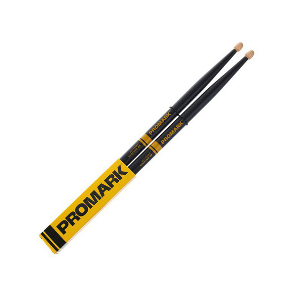 ProMark Rebound 2B ActiveGrip Hickory Drumsticks, Wood Tip 