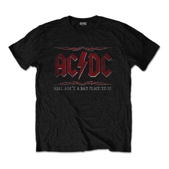 ACDC Unisex T-Shirt: Hell Aint A Bad Place (1 X-Large) 