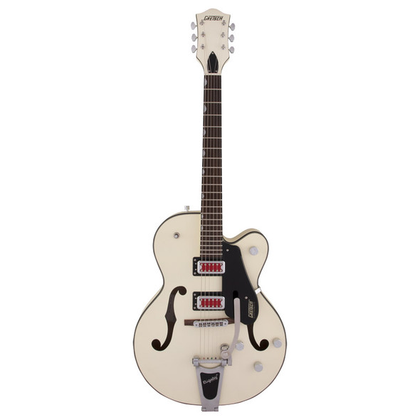 Gretsch G5410T Electromatic Rat Rod Hollow Body Electric Guitar, Vintage White 