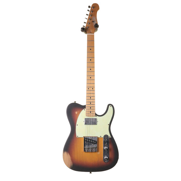 Jet JT-350 Electric Guitar, Sunburst (Relic) 