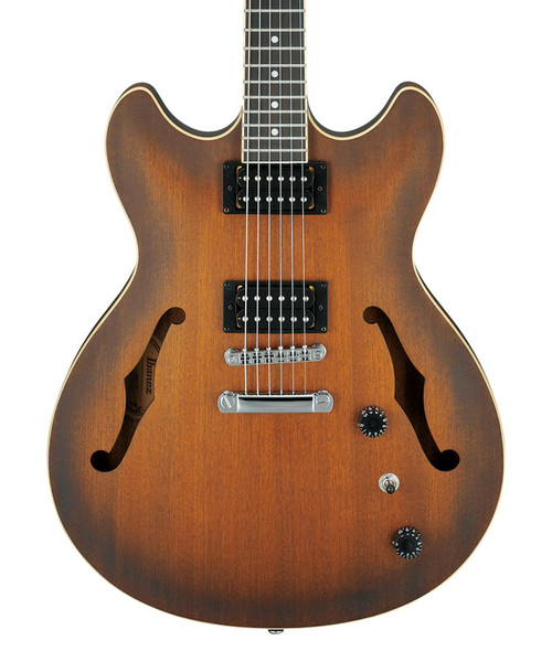 Ibanez AF55L-TF Artcore Electric Guitar, Left Handed, Tobacco Flat