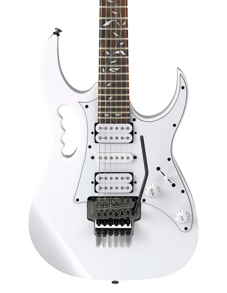 Ibanez JEMJR-WH Steve Vai Signature Electric Guitar, White 