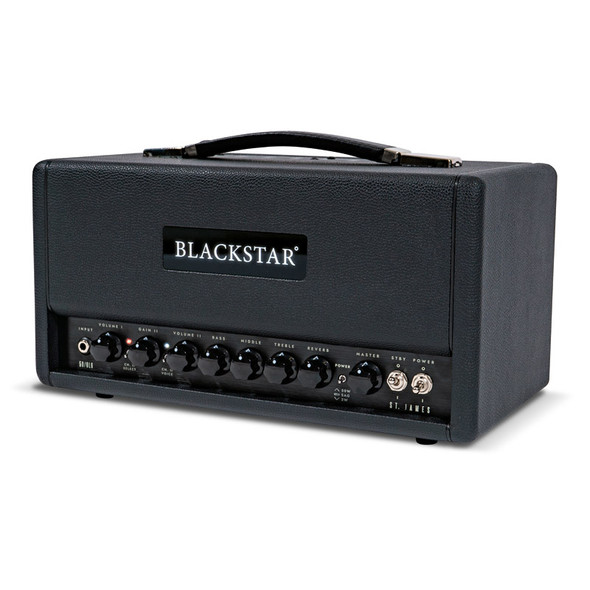 Blackstar St. James 50 6L6H Guitar Amp Head, Black 