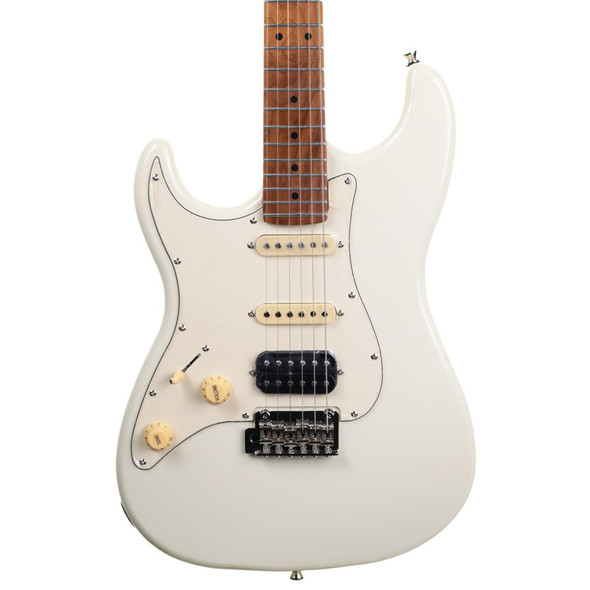 Jet JS-400 Electric Guitar, White, Left Handed 