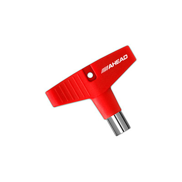 Ahead GripKey Drum Key (Red Silicone Grip) 