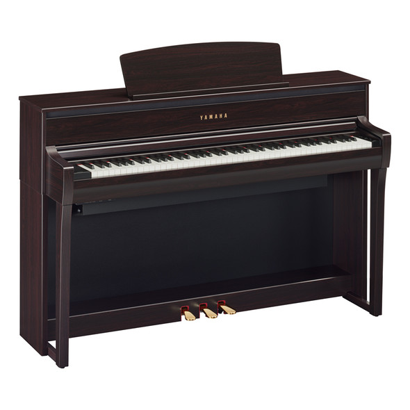 Yamaha CLP-775R Clavinova Digital Piano, Rosewood with Bench & Headphones 