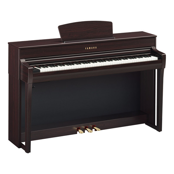 Yamaha CLP-735R Clavinova Digital Piano, Rosewood with Bench & Headphones 
