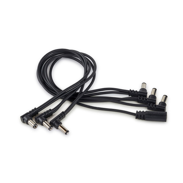 RockBoard Flat Daisy Chain Power Cable, Angled - 6 Outputs 