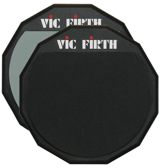 Vic Firth VF-PAD6D Double Sided Practice Pad, 6-inch 