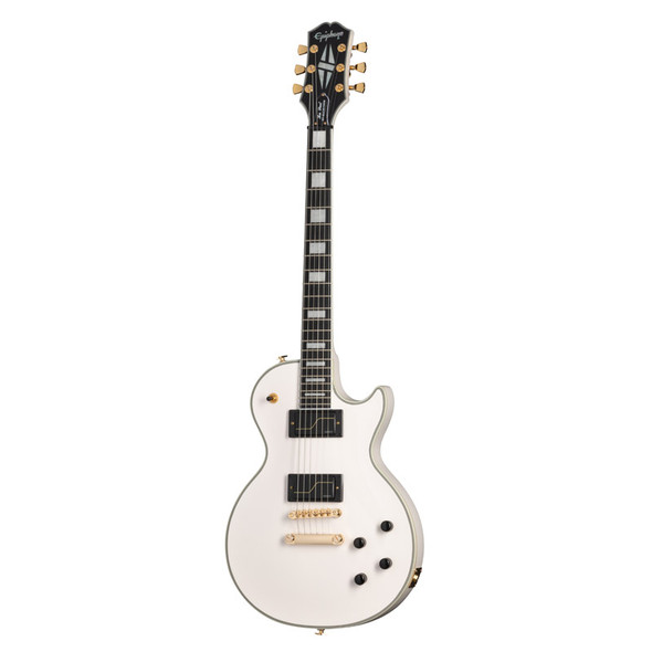 Epiphone Matt Heafy Les Paul Custom Origins Electric Guitar, Bone White 