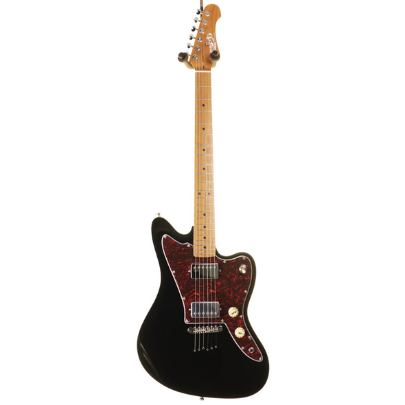 Jet JJ-350 Electric Guitar, Black 