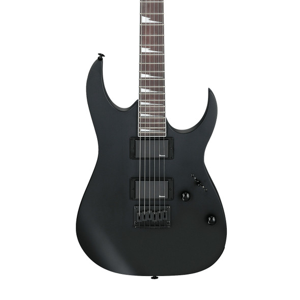 Ibanez RG421EX-BKF RG Series Electric Guitar, Black Flat