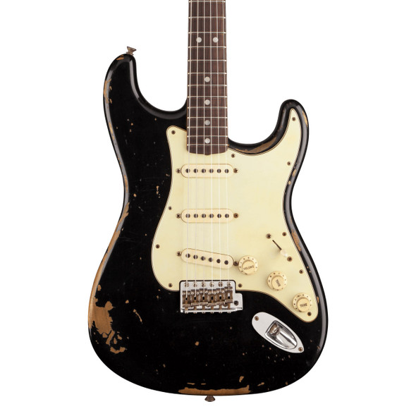 Fender Custom Shop Michael Lanau Signature 1968 Stratocaster Relic, Black 