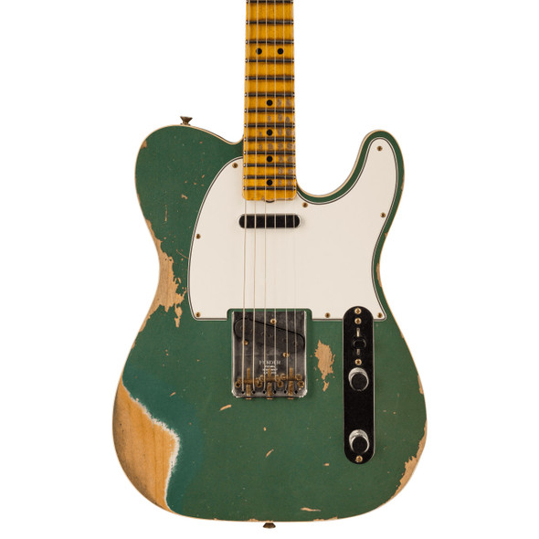 Fender Custom Shop 1965 Telecaster Custom Heavy Relic, Aged Sherwood Green 