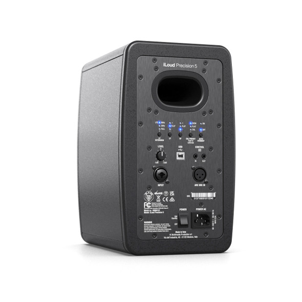 IK Multimedia iLoud Precision 5 Active Studio Monitor (Black, Single) 