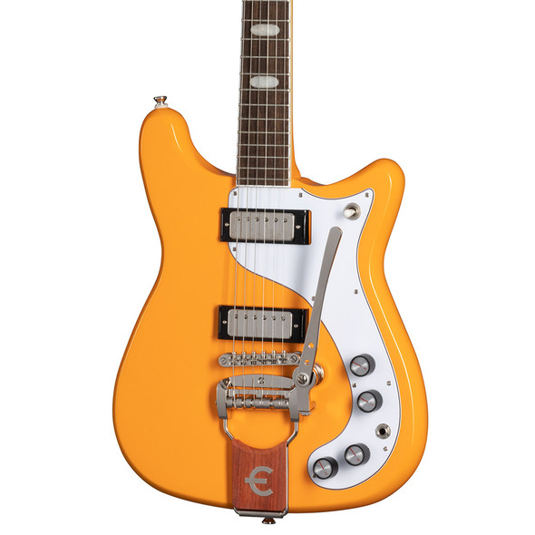 Epiphone 150th Anniversary Crestwood Custom Electric Guitar with Hard Case, California Coral 