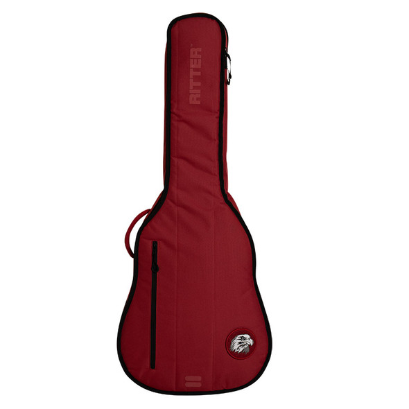 Ritter Davos RGD2D Dreadnought Gig Bag, Spicy Red 