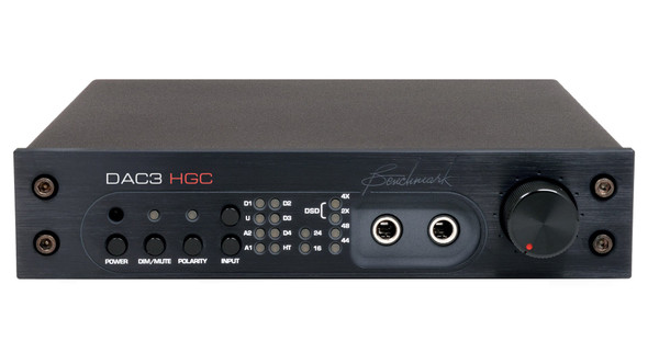 Benchmark DAC3 HGC USB Stereo Digital to Analogue Converter, Black (No Remote) 