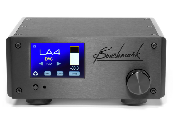 Benchmark LA4 reference line preamplifier - black  (no remote) 