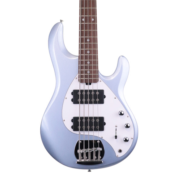 Sterling By Music Man Stingray RAY5HH 5 String Bass, Lake Blue Metallic 